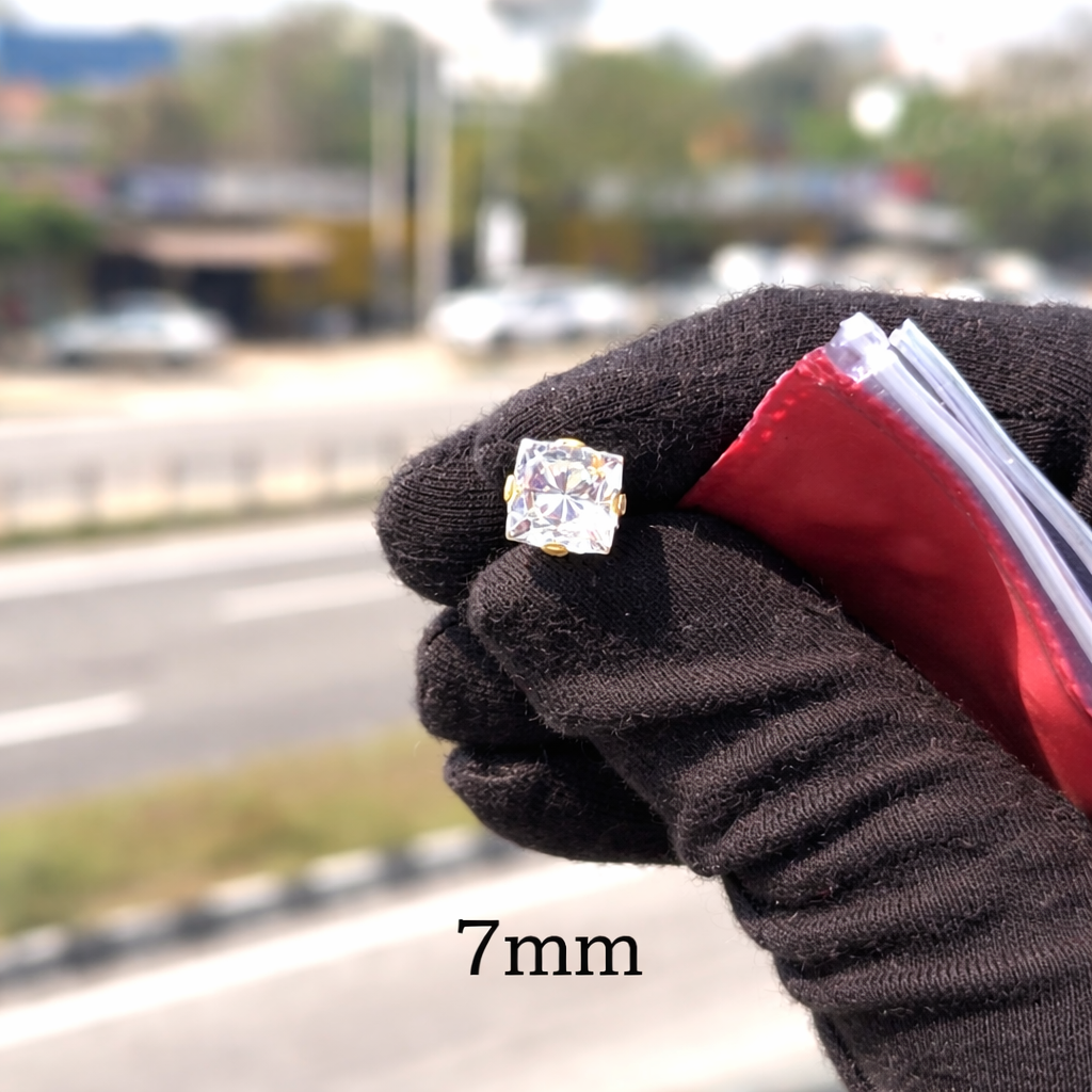 Square Ice Magnetic Stud (7mm)
